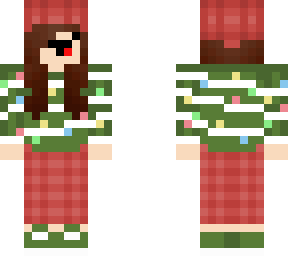 christmas tree girl