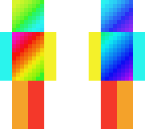 colorful person