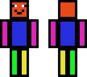 colourful guy.