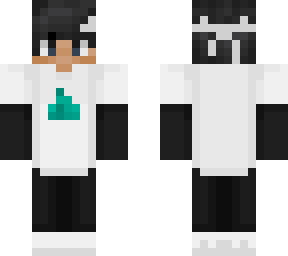 cyan sapnap with cool hair (v2, classic)