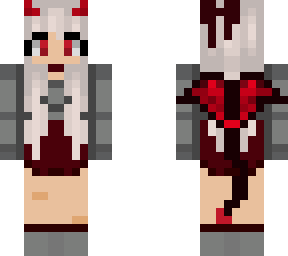 depressed dragon demon girl