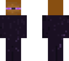 enderman wearing box