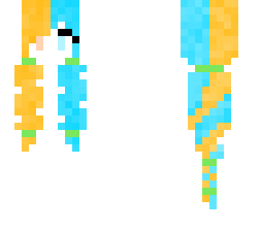 girl fire and water hair base