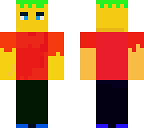 green hair gamer
