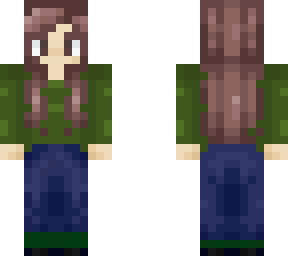 green sweater girl