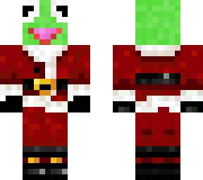 kermit with santa suit
