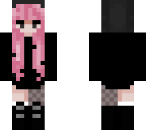 kuromi pink haired girl