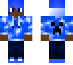 lava blue guy