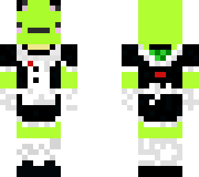 maid dress turtle