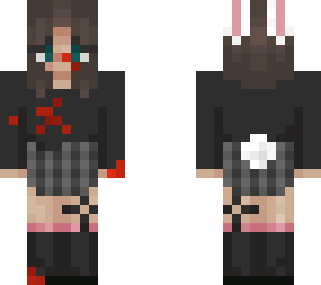 my bunny character (halloween version)