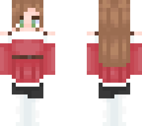 my christmas / winter girl skin! vr 2