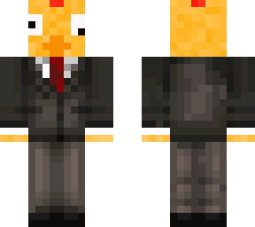pollo con traje