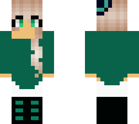 princess of green (hair and eyes not mine) check description!!