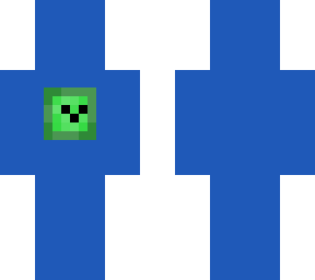 slime on blue
