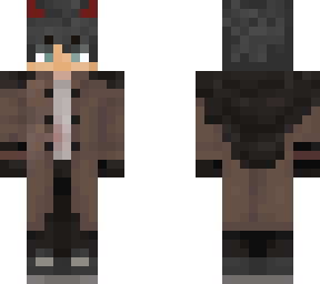 Trench Coat E Boy Minecraft Skin