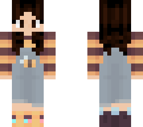 tubbee but dark hair girl