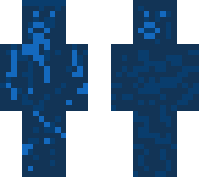 two-sided blue  derpy monster