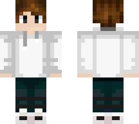 white hoodie