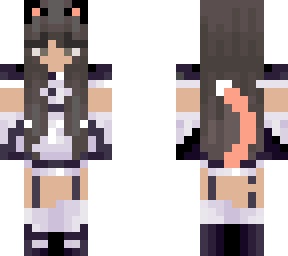 zees cat girl maid skin