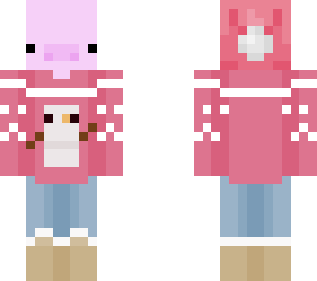 *--christmas pig with vibing snowman sweater--*