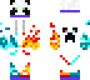 cold warm panda