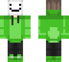 dream mask green hoodie