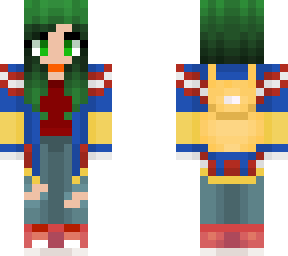 female izuku midoriya