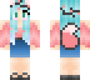 flowerfoxgirl w/skirt