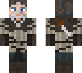 fortnite witcher(custom hoodie and dagger)