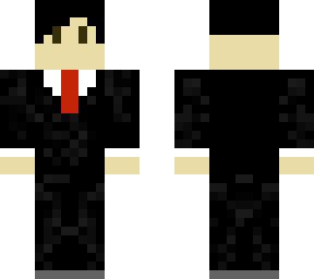 gentleman in a tuxed (my yt skin i made)