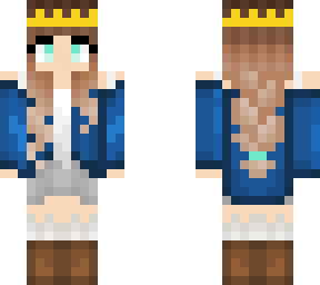 girl in blue