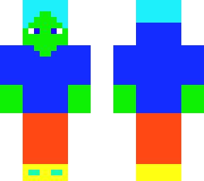 green person with hoodie 2