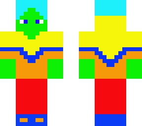 green person with hoodie 3