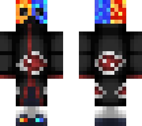 half and half creeper akatsuki