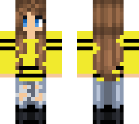 hufflepuff girl with blue eyes