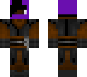 jedi with brown eyes with purple pixeldip skin