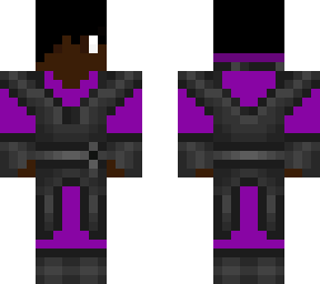 jedi with brown eyes with purple pixeldip skin