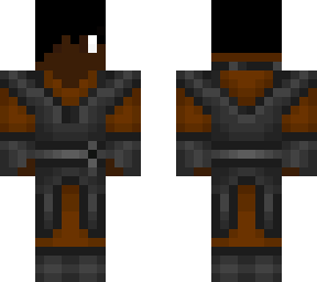 jedi with brown eyes with purple pixeldip skin