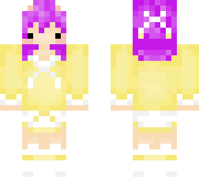 kate yellow custom skin
