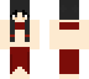 mai at the beach (avatar, the last airbender)