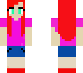 me with red hair