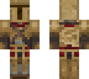 medieval golden warrior