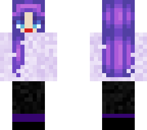 neon purple human