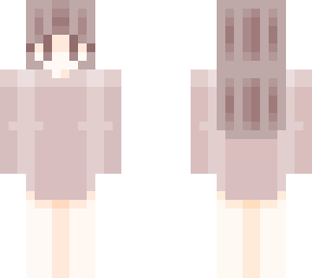 one of my ocs but i inverted the hair and clothes shading-