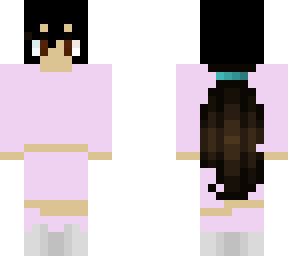 pink and black girl