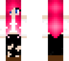 pink hair
