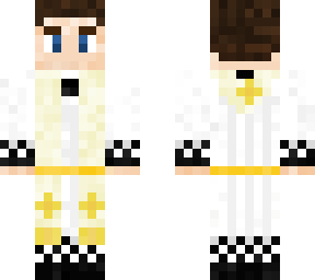 priest with white stole