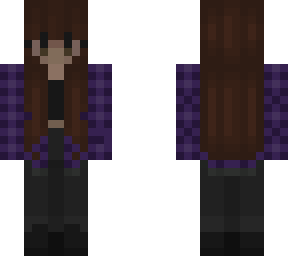 purple flannel