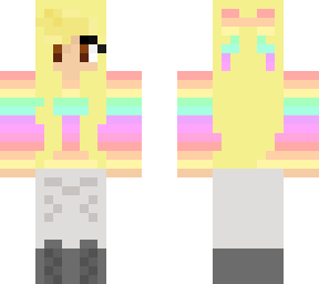 rainbow girl