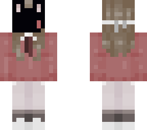 red girl bunny